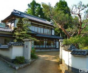 Puzzle Ιαπωνικό παραδοσιακό σπίτι